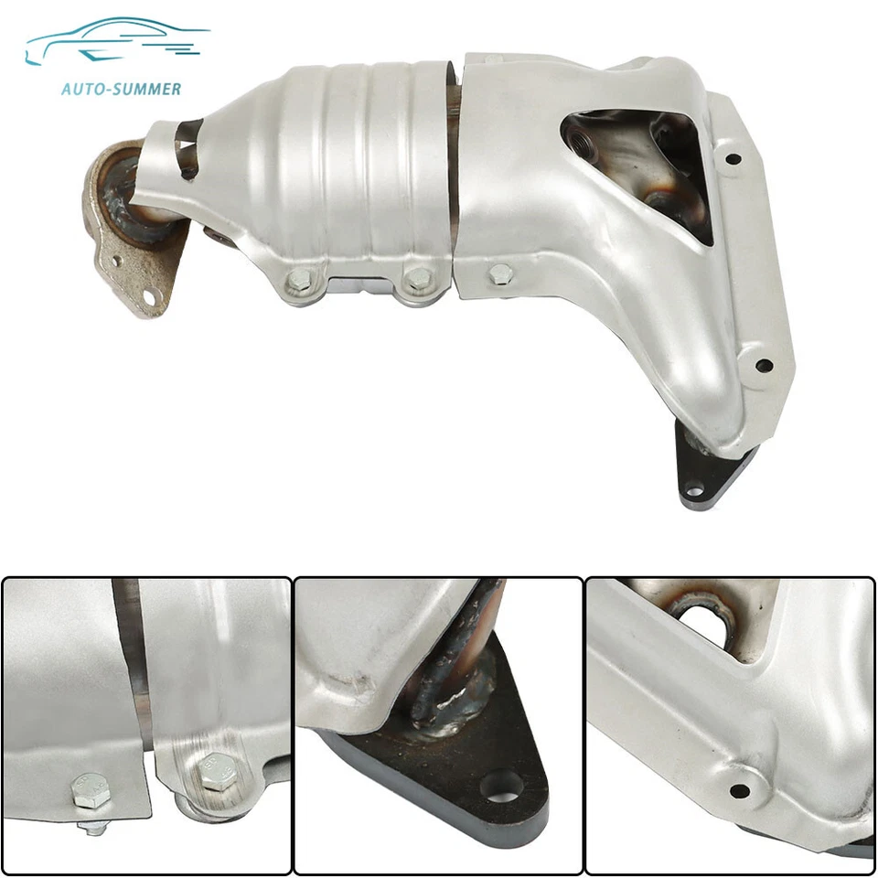 Colector de escape convertidor catalítico para Honda Civic DX LX GX HX 1,7 L 2001-2005 Foto 2 de 4