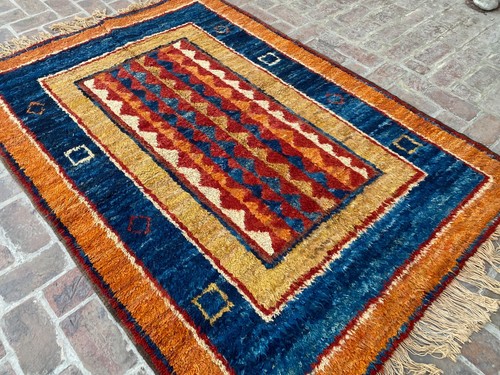 5x7 Handmade Berber Plush Pile Wool Moroccan Rug Afghan Tribal Accent Tulu Rug - Picture 14 of 23