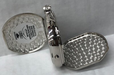 NEW Colibri Quartz Silver Pocket Watch Model #PWQ092008C | eBay