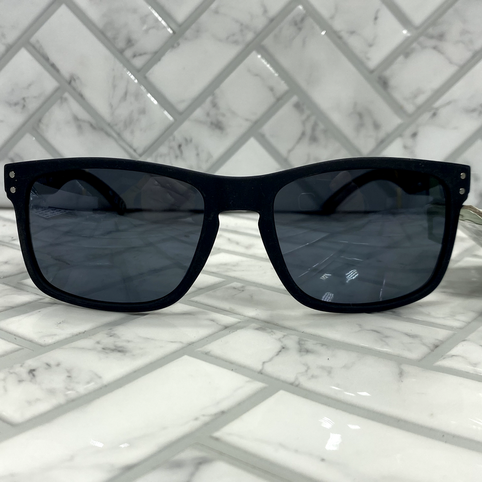 NWT Panama Jack Black Sunglasses PJ 56 Studded Black Orange Frame