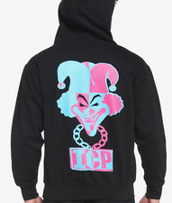 Insane Clown Posse Two-Tone Clown Hoodie Sweatshirt Black S-3XL OM285