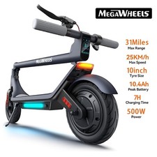 500W Adults Electric Scooter 31Miles Long Range 10.4AH Foldable E Scooter APP