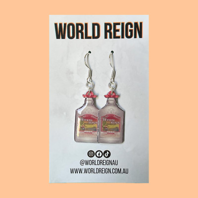 Sierra Tequila Novelty Earrings | Alcohol Earrings