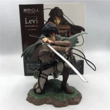 Action Figure Levi Ackerman 18cm Attack On Titan Statua Collezione Anime Manga