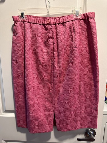 Vintage Bob Mackie Wearable Art Women’s M Dressy Business Lavender Skirt Suit - Picture 9 of 10