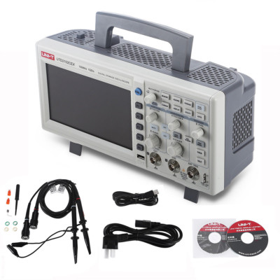 UNI-T UTD2102CEX+7inch 2-Channel 100MHz 1GS/S Bench Digital Storage Oscilloscope