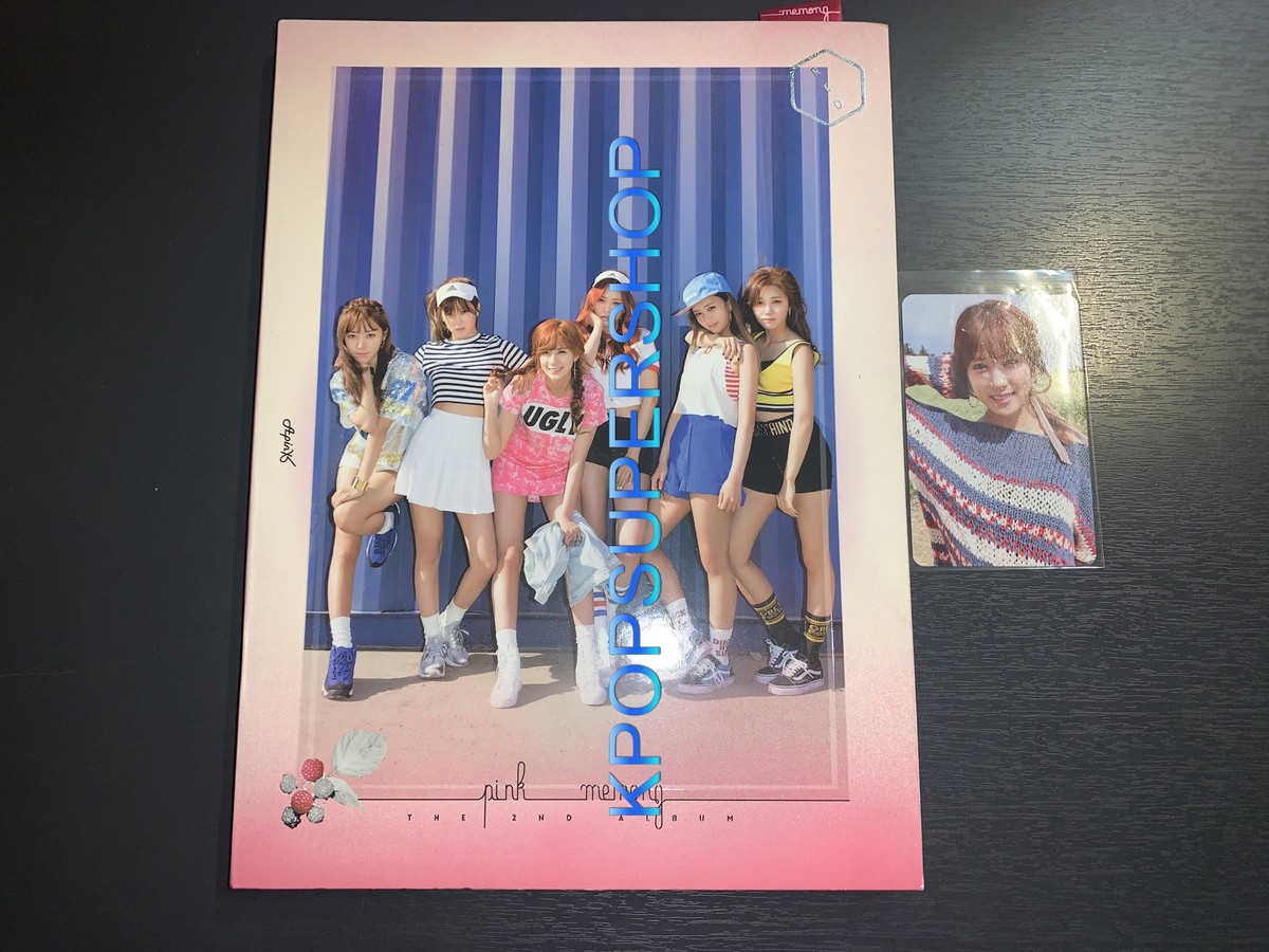 Apink 2nd Album Pink Memory CD Photobook Great Chorong Photocard