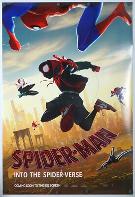 Spider-man Into The Spider-verse - original DS movie poster 27x40 MP4U