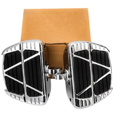 Mini Floorboards Foot Boards Pedals Pegs For Harley Bobber Chopper Cruiser Dyna