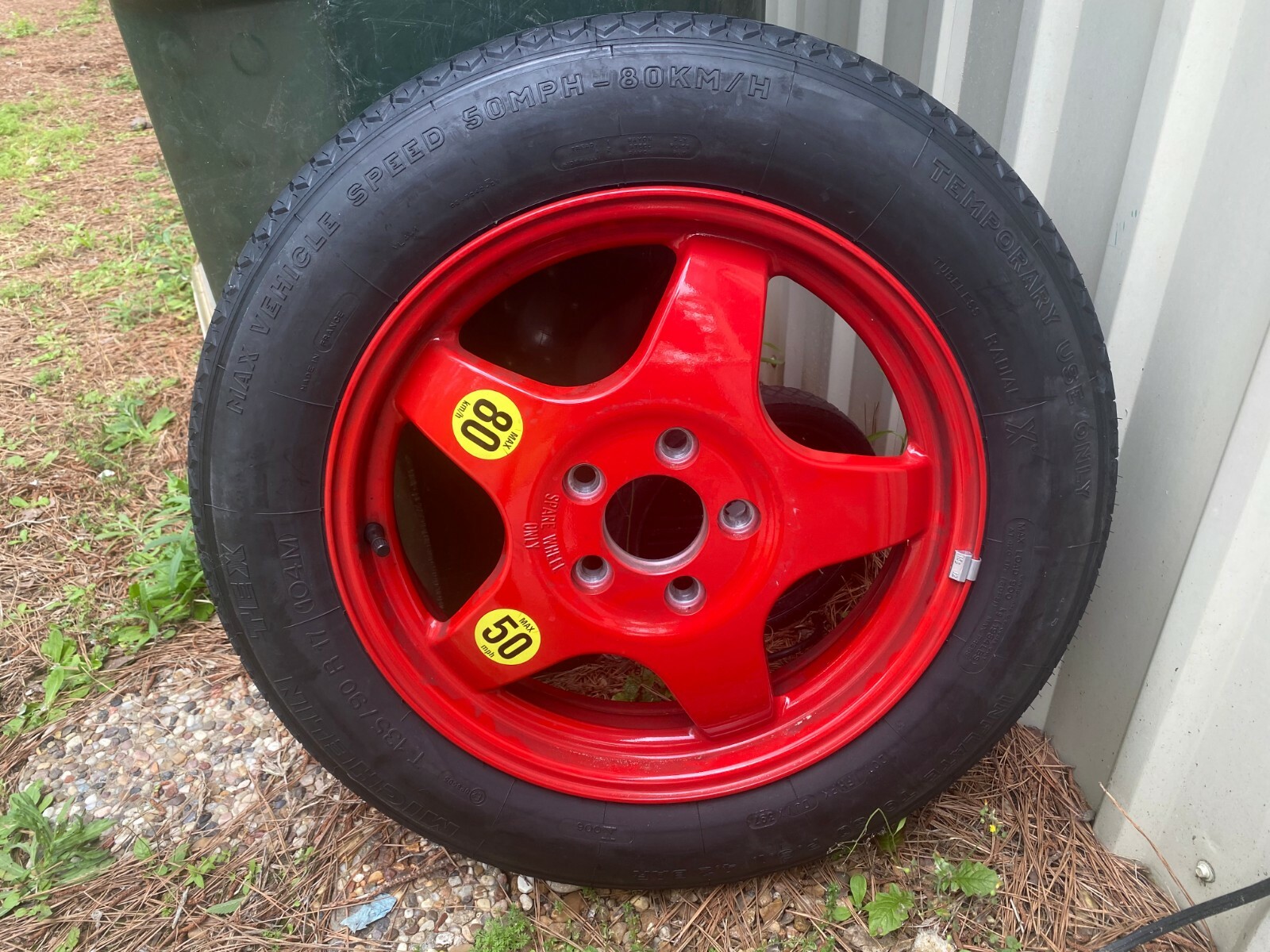 Rolls Royce Silver Seraph Bentley Arnage Space Saver Wheel + 17x4 Tire PD30707PA