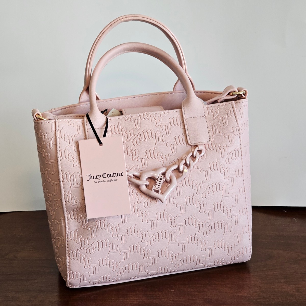 Juicy Couture ピンク マザーズバッグ　美品 Juicy Couture Juicy Pink Upgrade U Shoulder Bag Brand New