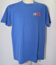 VTG Jerzees Blue Senior Womens Basketball SD CA Graphic T-Shirt Mens L USA Made