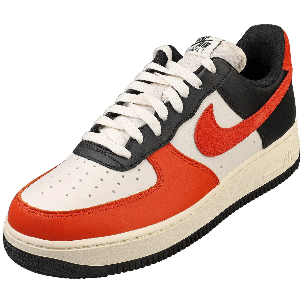 公式正規品!★ AIR FORCE 1 '07 LV8 EMB WHITETEAM ORANGE BLACK Nike Air Force 1 07 Lv8 Mens Fashion Sneakers in Black