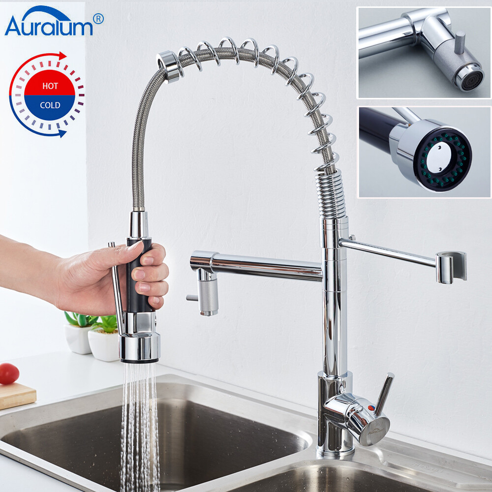 Ausziehbare Waschtischarmatur - 60cm Auszug Mit 2 Sprühmodi Für Bad & Küche