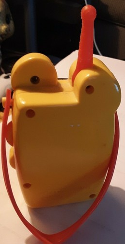 Disney Mickey Mouse Windup Music Box Radio Illco Vintage Baby Preschool Toy - Picture 10 of 12