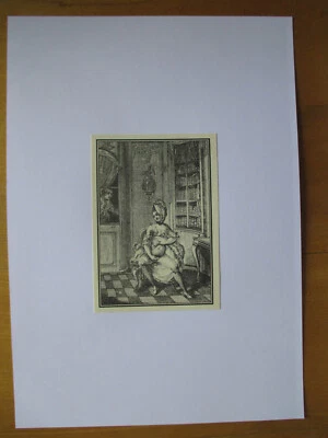 Art Painting, 18.Jh. - Franz. Kupferstich - B.-Nr.: 4013 - Bild 1 von 2