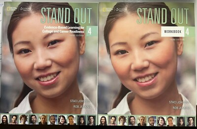 Stand Out 4, Student Text Book + Workbook BUNDLE (2 book set) New - 3rd Edition