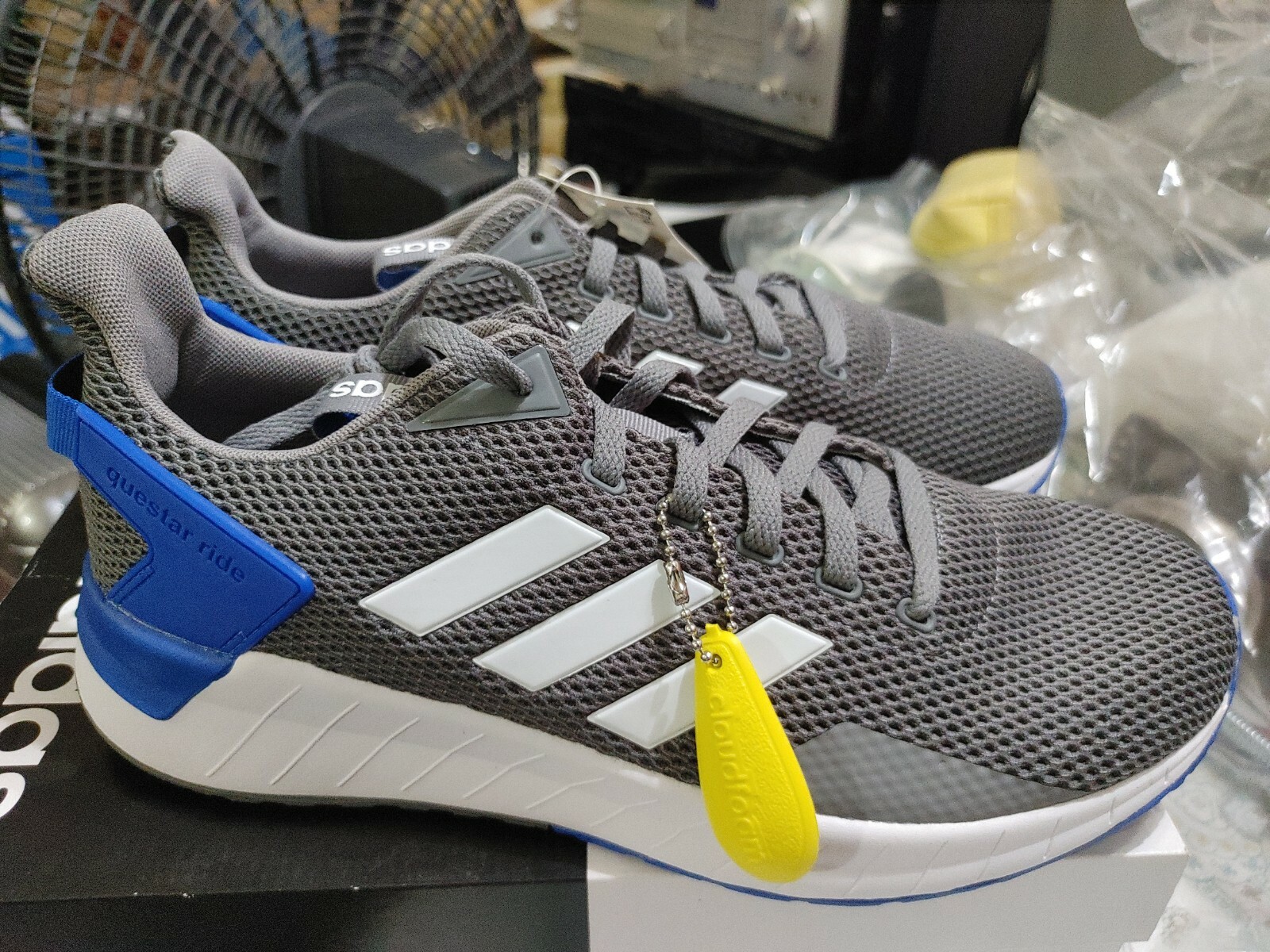 adidas questar ride grey blue