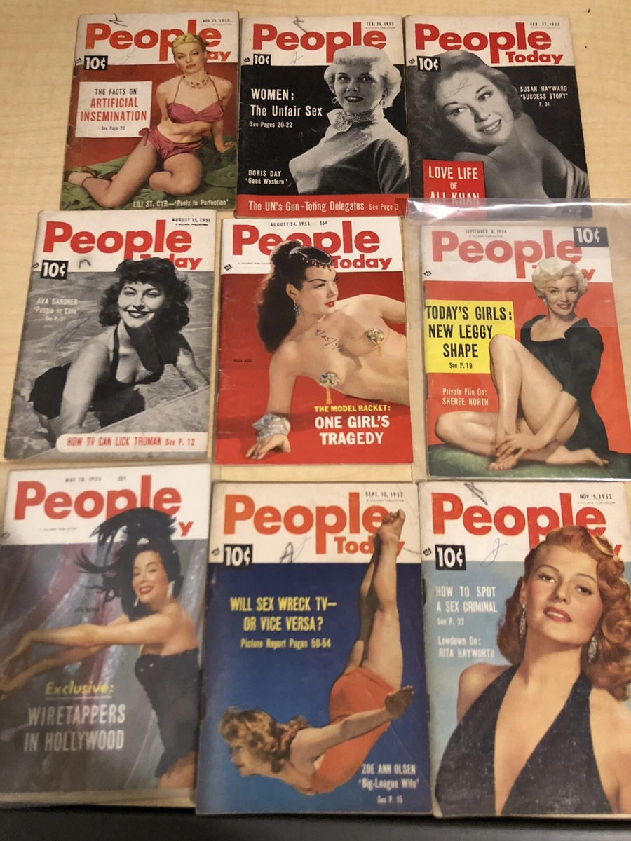 1950s Mini People Magazines LOT OF 13 | eBay