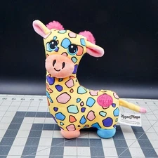 Megan Plays Giraffe Plush Toy Beanie Basic Fun Claires Exclusive Stuffed