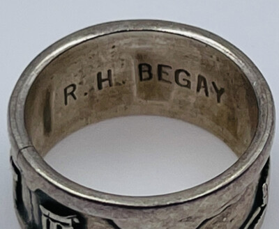 Vintage R. H. Begay Indian Ring