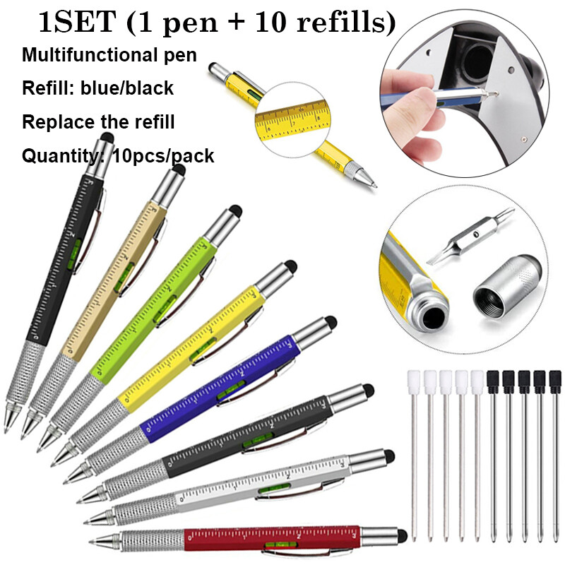 in1 Multifunction Ballpoint Pen with Modern Handheld Tool Measure  Technical