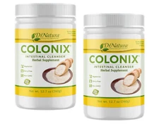 Dr. Natura Colonix Intestinal Cleanser & Supplement Powder 12.7 Oz. - Pack of 2