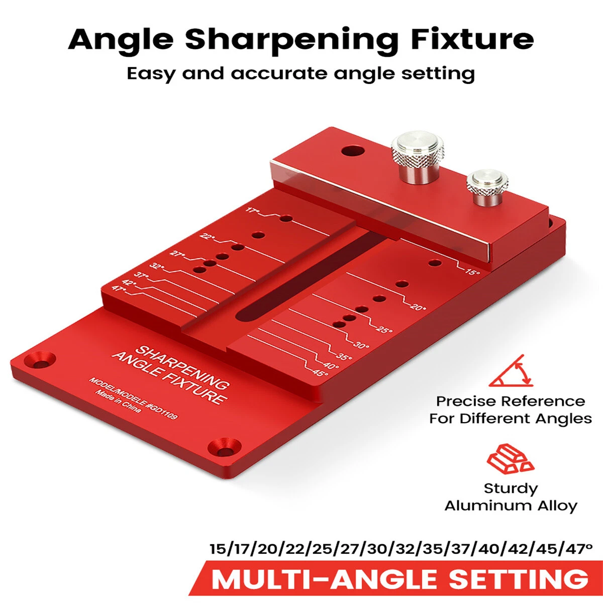 Honing Guide System Chisel Sharpening for Woodworking Chisels Knife Sharpener