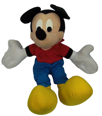 Mattel Talk N Giggle Mickey Mouse Large 25” Plush 20 Phrases Works