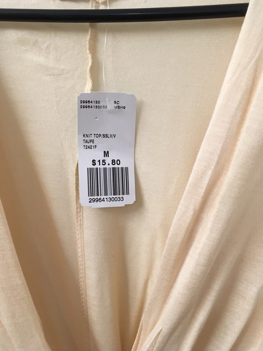 Haut Forever 21 Taupe - Taille S - Occasion Très Bon État - Style Knit Top Décontracté