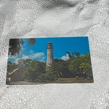 Vintage Key West FL Lighthouse Postcard By Murphy Bros. Press Inc. Unposted