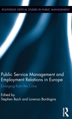 Bach - Public Service Management and Employment Relations in Europe   - C9000z