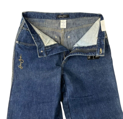 ショーンジョン Y2K Vintage Sean John Blue Denim 100% Cotton Zip Front