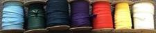 MADI 1/2 " DOUBLE FOLD BIAS TAPE- MANY COLOR CHOICES- 10 YARD INCREMENTS