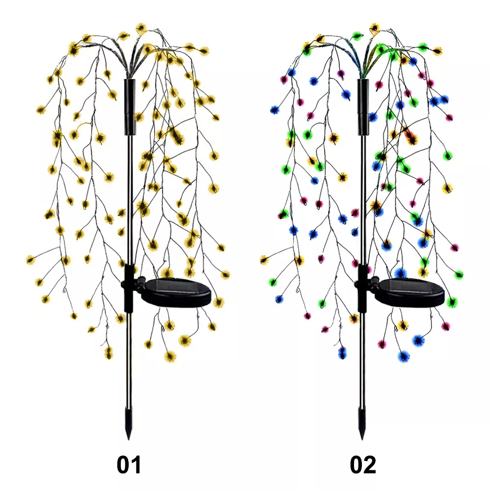 Buy 100 LED Solar Power Firework Stake Lights In UK - Shop Now