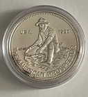 1982 Engelhard American Prospector One Troy Ounce Silver Round