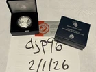 250th ANNIVERSARY MARINE CORPS AMERICAN EAGLE ONE OUNCE SILVER PROOF DOLLAR