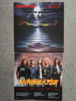 ANNIHILATOR - Never,Neverland   Vinyl,LP,O.I.S.