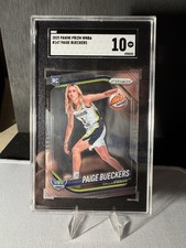 2025 Prizm WNBA -  Paige Bueckers #147 Ice Prizm (RC) SGC 10 Dallas Wings
