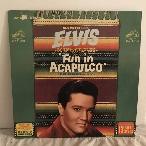 Elvis Presley – Fun In Acapulco - 1963 RCA Victor LSP-2756- Vinyl Record LP