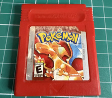 Pokémon: Red Version (Nintendo Game Boy, 1999) (SAVING WORKS; label is worn)