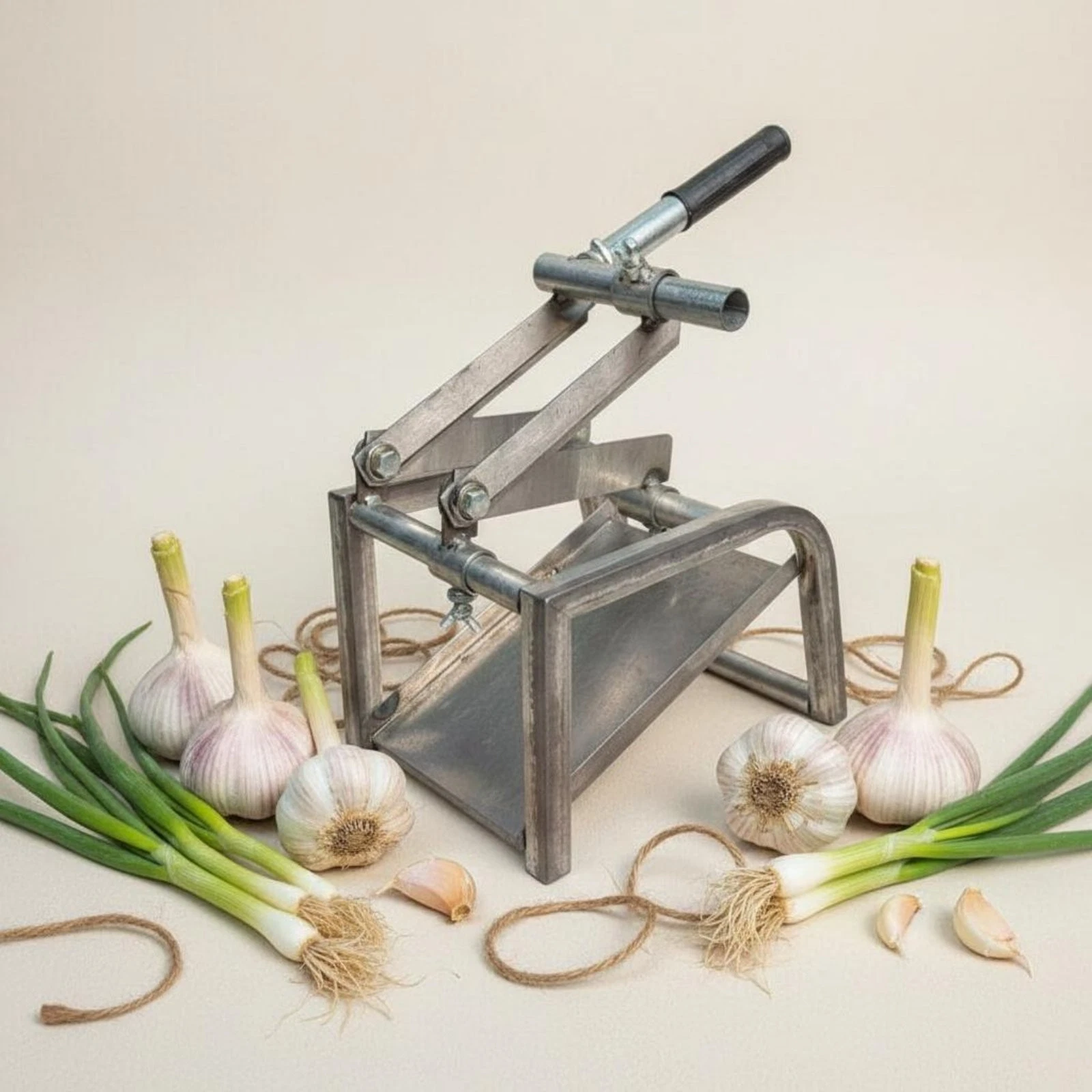 Garlic Multifunctional Double Blade Gathering Tool Quick for Garden