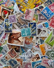 Lot of 800 Worldwide Stamps - Mixed Vintage - Off Paper - FREE SHIPPING 