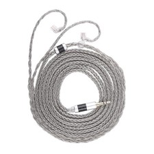 High-Quality 2M IEM Cable, Silver Plated Earphone Wire
