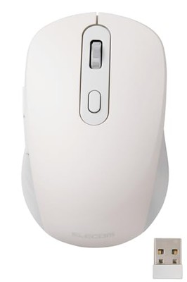 ELECOM Wireless Mouse Leise Wiederaufladbar OSMOD Six Kompatibel mit beiden