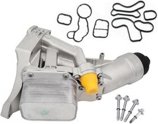 11428596283 Aluminium Oil Cooler Filter Housing Assembly Compatible with BMW