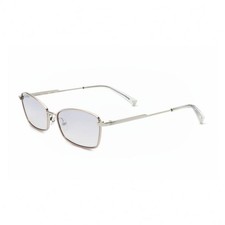Kendall  Kylie Women's Leila Geometric 55mm Sunglasses Blush Silver KKS4044-651