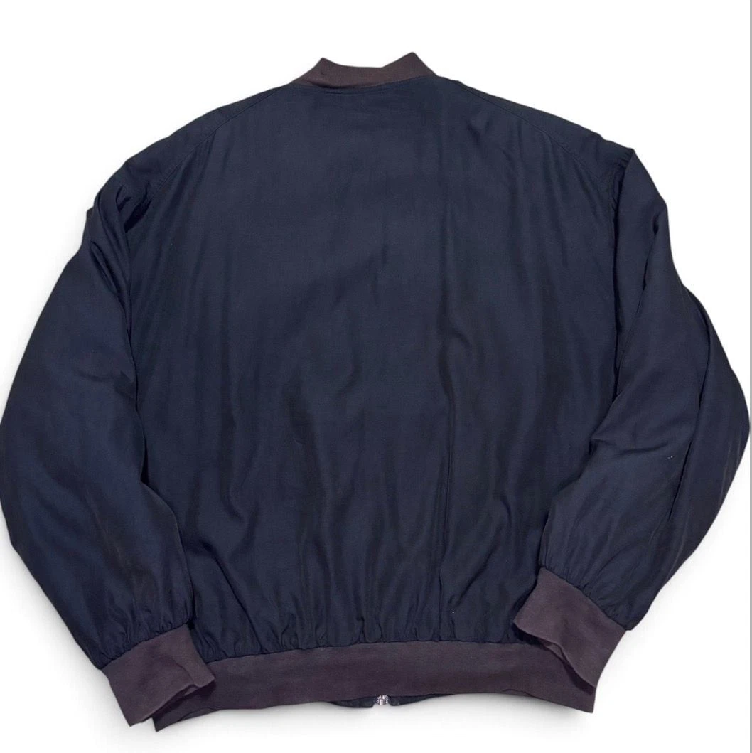 Paul & Shark Bomber Jacket Size XL Navy Blue image 2