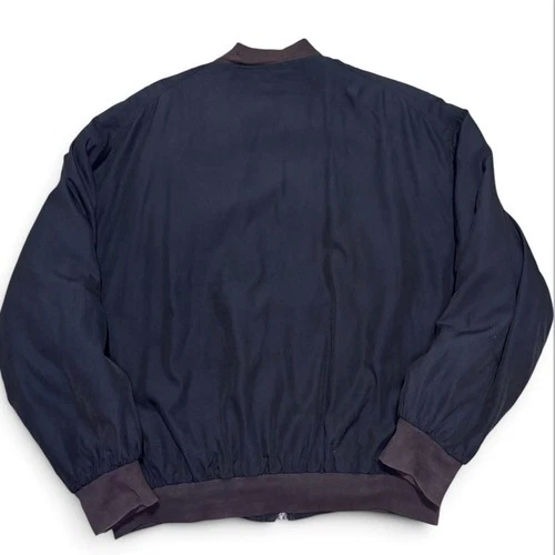 Paul & Shark Bomber Jacket Size XL Navy Blue image 2