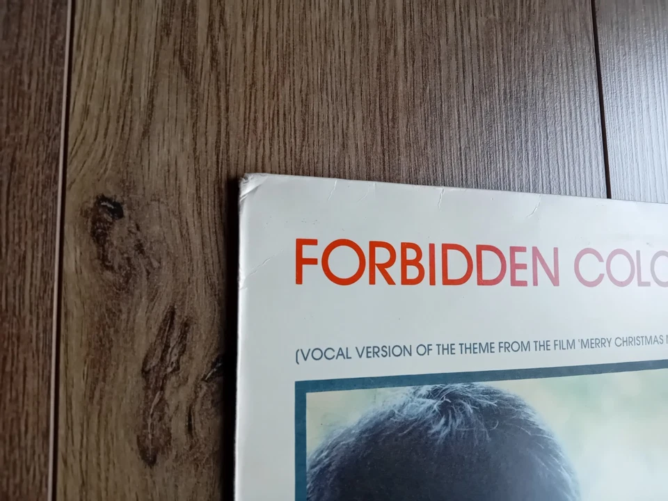 DAVID SYLVIAN & RYUICHI SAKAMOTO - FORBIDDEN COLOURS 12" LP 1983 UK EX - Image 3 of 4